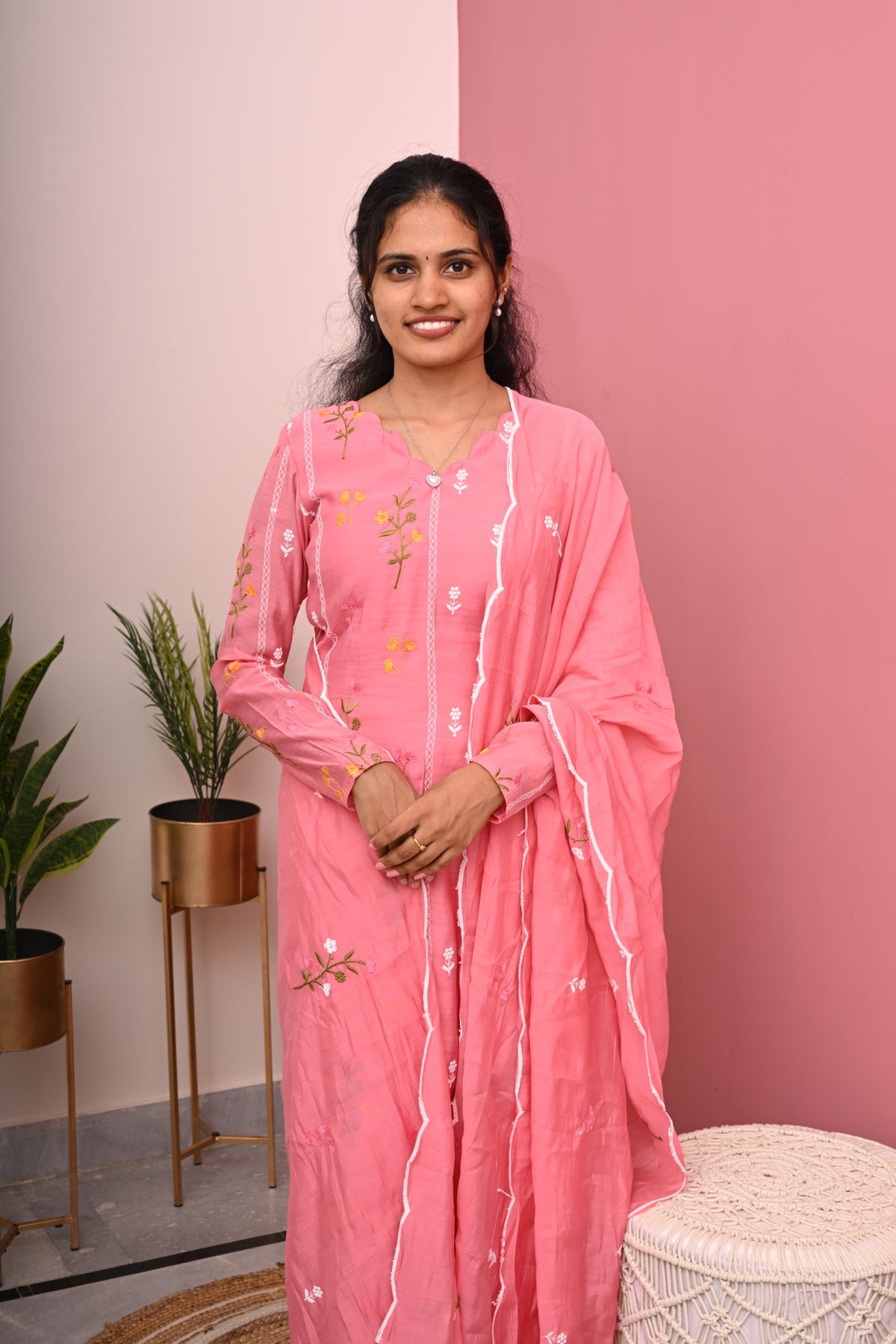 Rose Petal Mulchandri Set