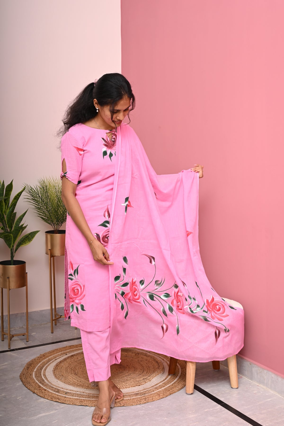 Rose Mist Cotton Set
