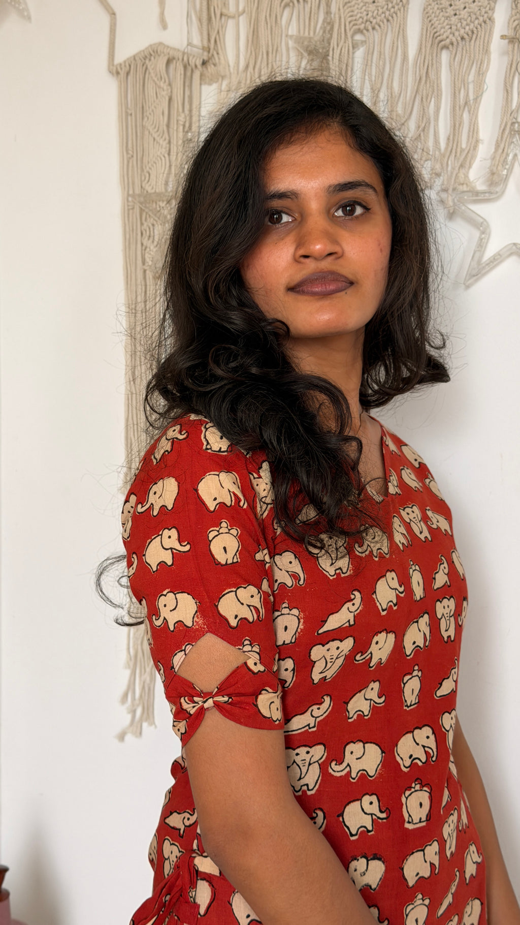 Amber Elephant Muse Top