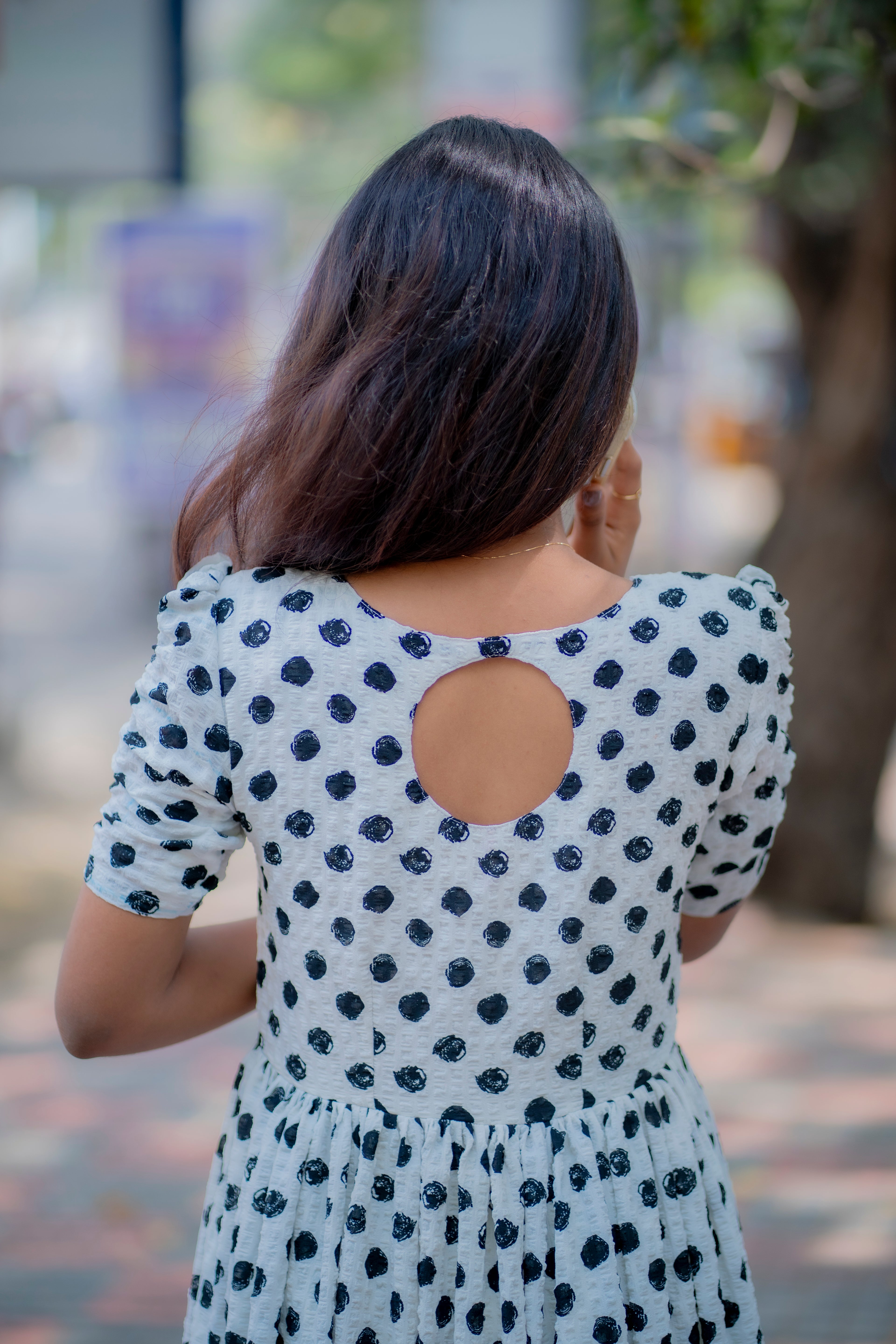 Midnight Polka Maxi