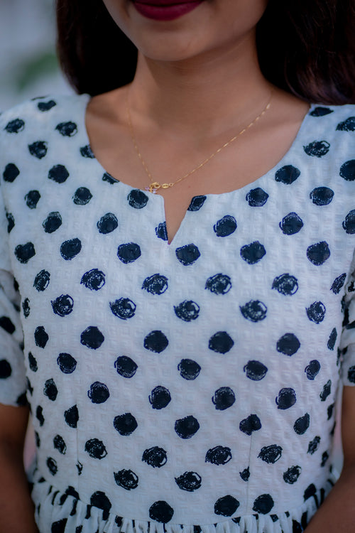 Midnight Polka Maxi