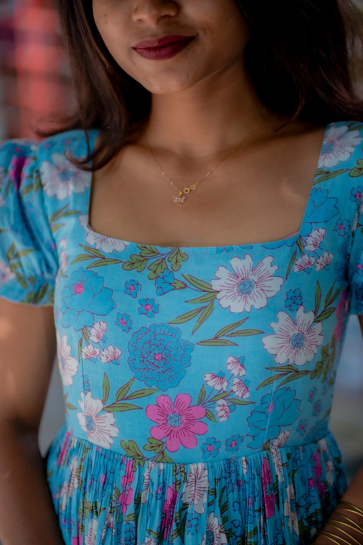 Sky Blossom Maxi